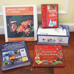 This BookShark Kindergarten science package also include awesome books to make your learn at-home experience excting.