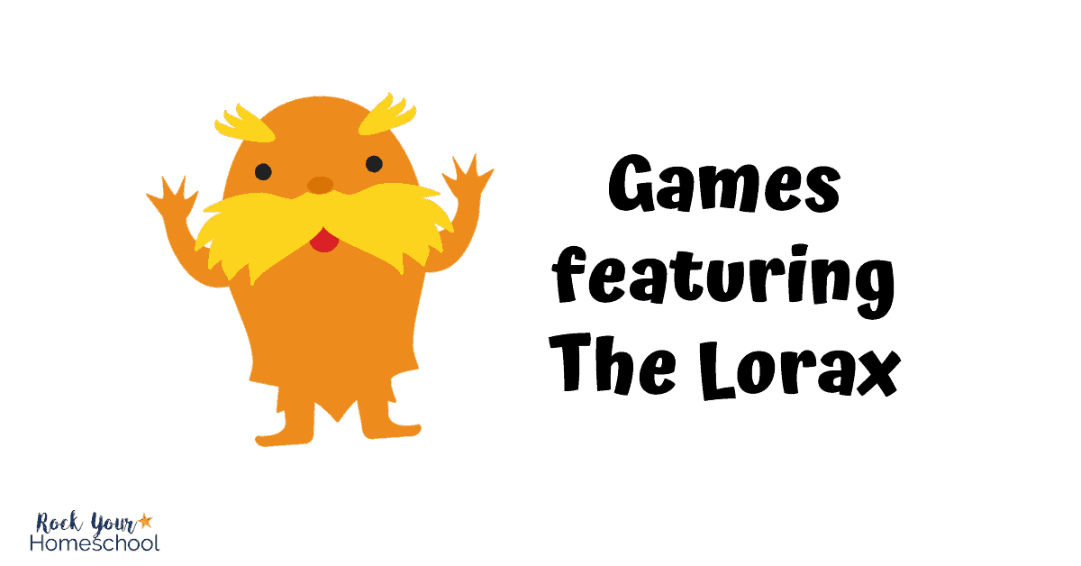 Get great ideas & resources for enjoy games featuring The Lorax.