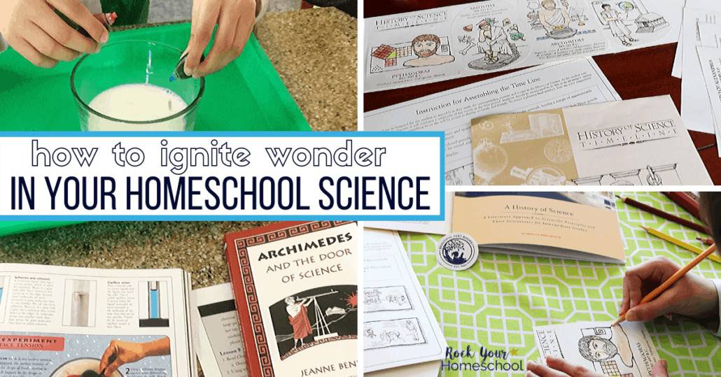 You can ignite wonder in your homeschool middle school science with Beautiful Feet Books.