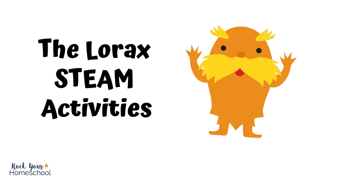 This outstanding list of The Lorax activities, printables, & more includes STEAM activities to enjoy with your kids.