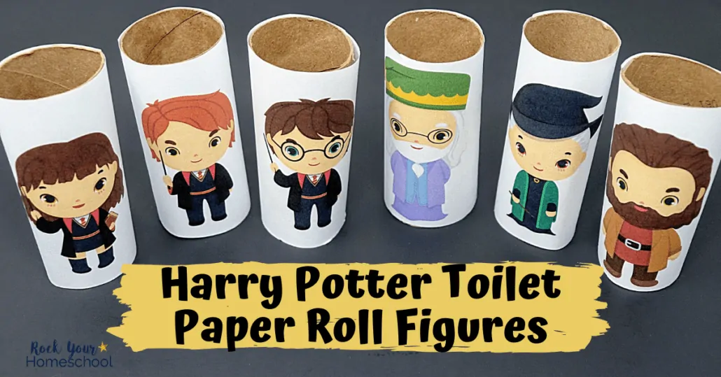 Enjoy magical fun with these free Harry Potter toilet paper roll figures for creative play & more.