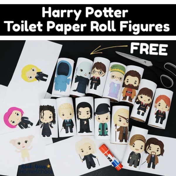 These free Harry Potter Toilet Paper Roll Figures are great for magical hands-on fun.