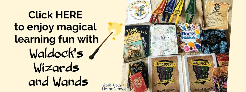 Enjoy magical learning fun with Waldock's Wizards and Wands, a Harry Potter-inspired unit study.