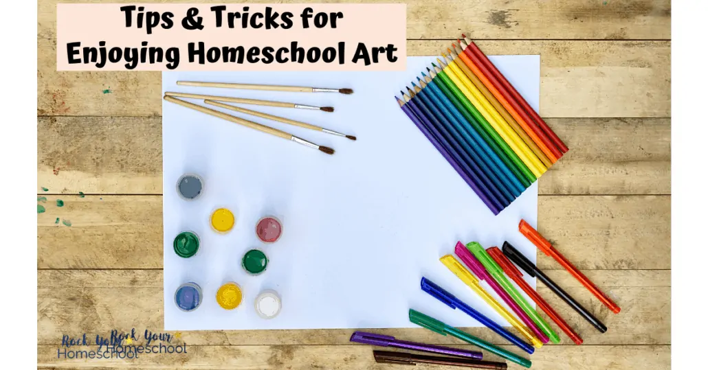 You can make homeschool art fun with these terrific tips and tricks.