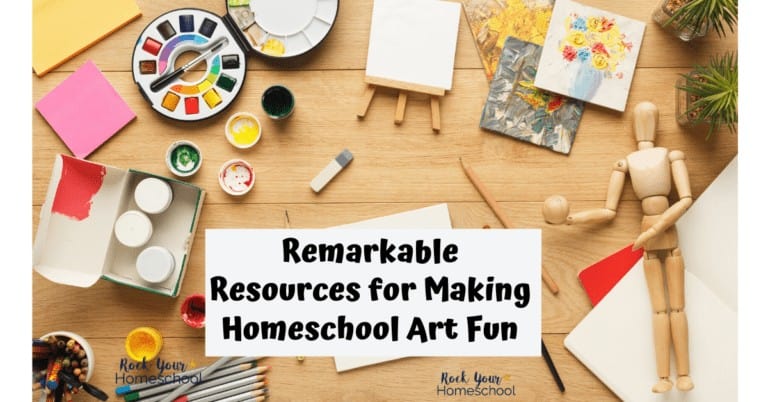 Amazing Ways to Make Homeschool Art Fun - Rock Your Homeschool