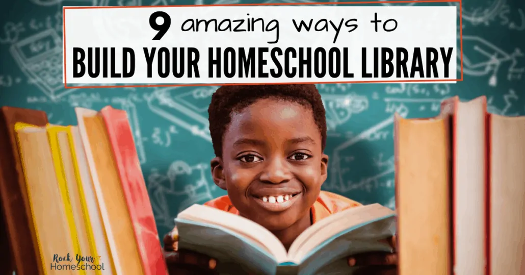 You can build your homeschool library, even if you\'re on a tight budget. Check out these amazing tips and sites to help you create a collection of books &amp; resources to boost learning at home.