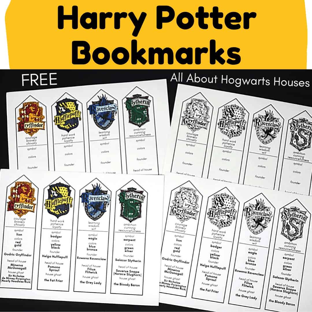 best harry potter bookmarks printable jimmy website printable