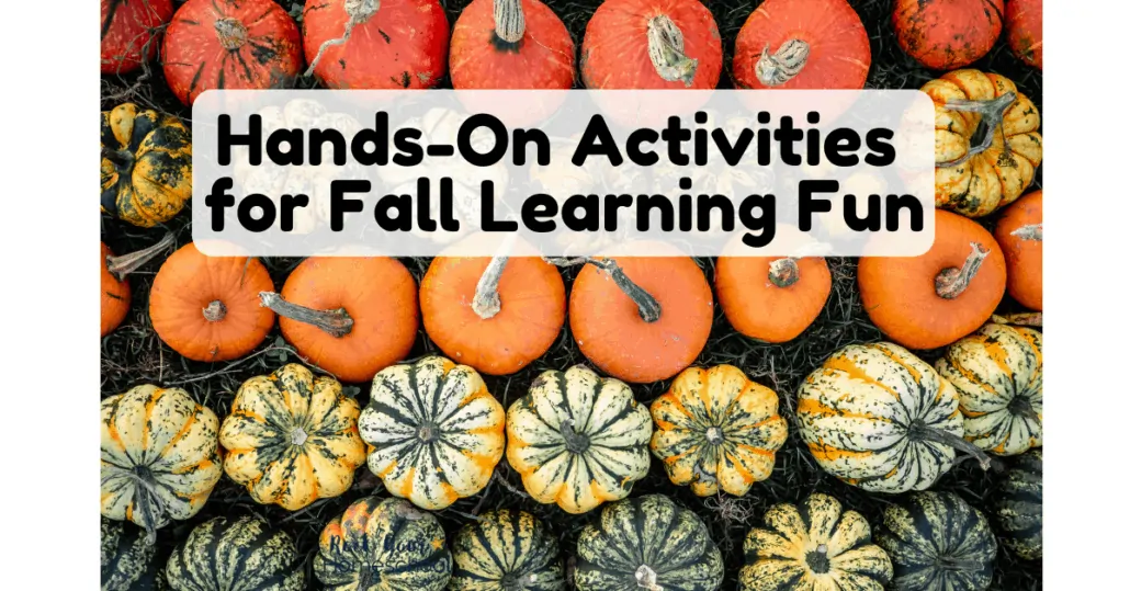 Explore the season with these hands-on fun Fall activities for kids.