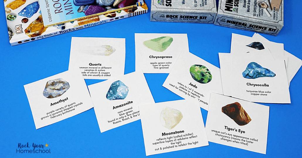 These free rocks and minerals cards are fantastic ways to enjoy creative, hands-on science fun.
