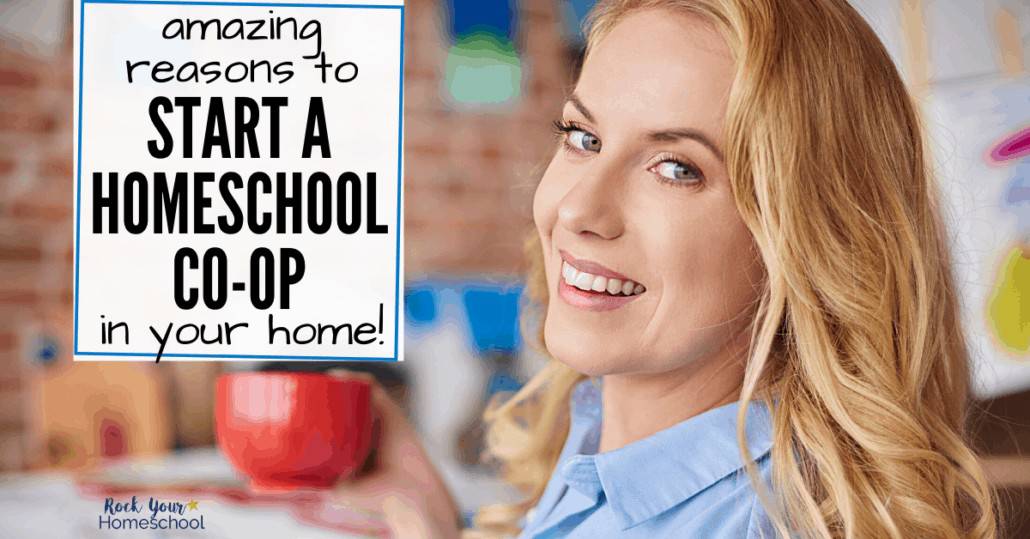Find out why starting a homeschool co-op in your home can have amazing benefits for you & your family.