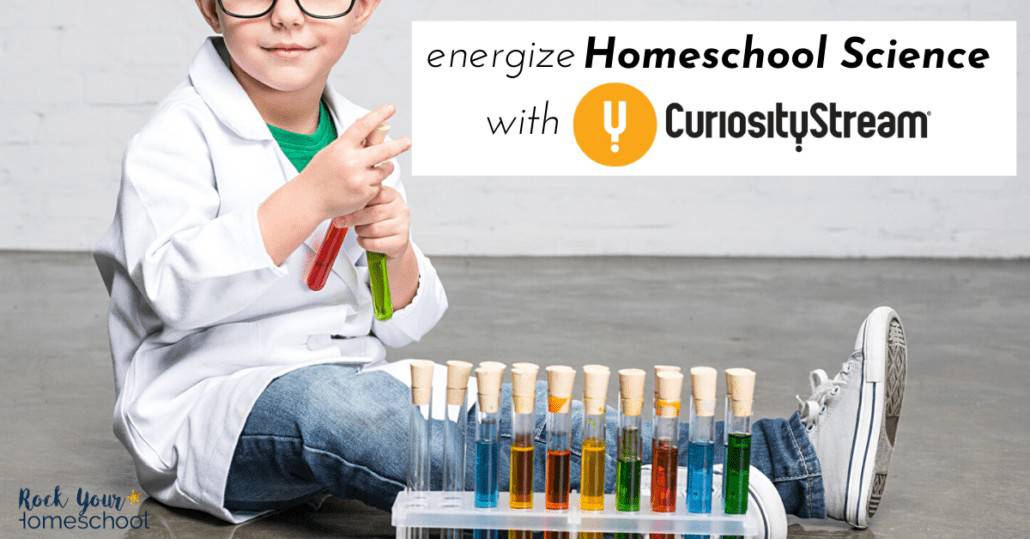 Find out why my 5 boys & I love using Curiosity Stream to easily boost our homeschool science.