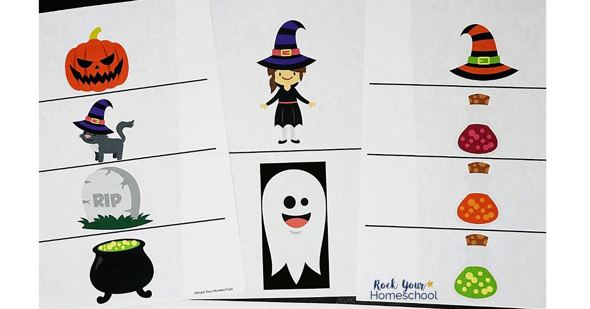 You'll love these free Halloween toilet paper roll figures that are easy to make & fun to use!