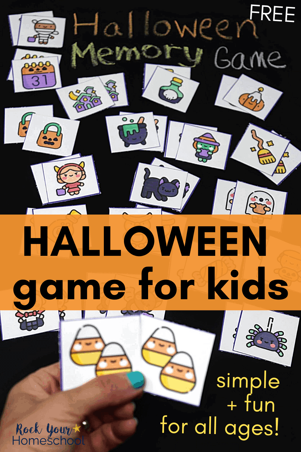 Free Halloween Memory Game for Simple Holiday Fun