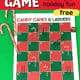 Candy Canes & Ladders Game with candy games, die, & mini-erasers to feature how this free Christmas game is perfect for special holiday fun