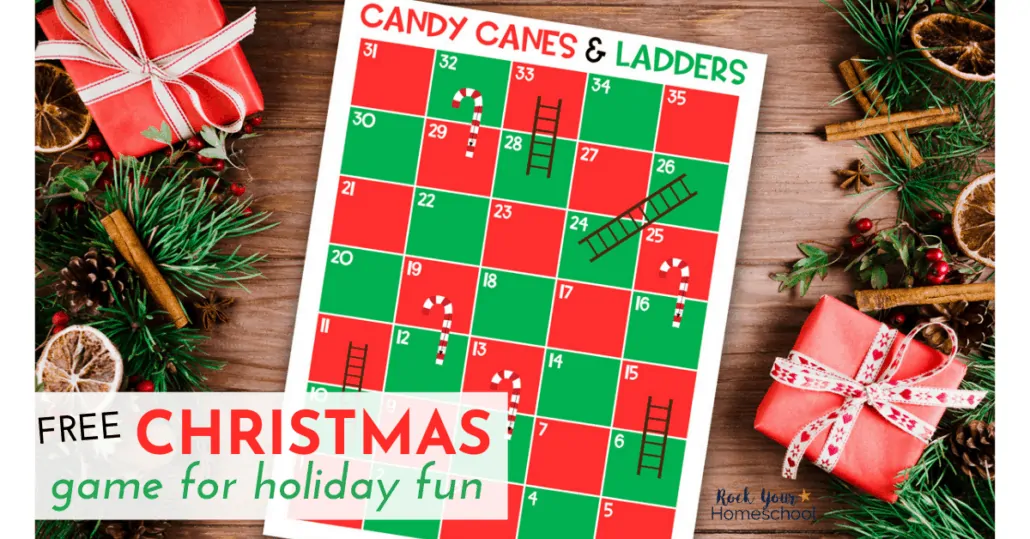 This free printable Christmas game is perfect for holiday fun for kids. 