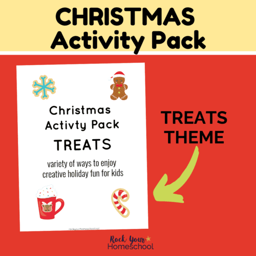 Make this holiday season extra special with this Christmas Activity Pack featuring treats.