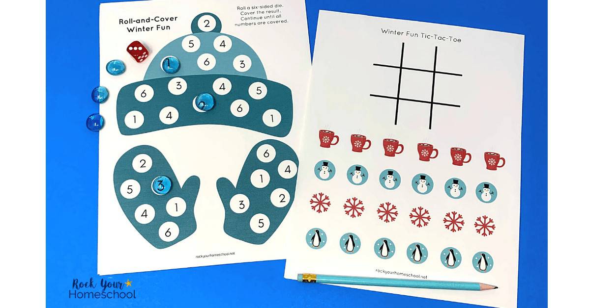 You'll find awesome games & more in this Winter Fun Activities Pack.