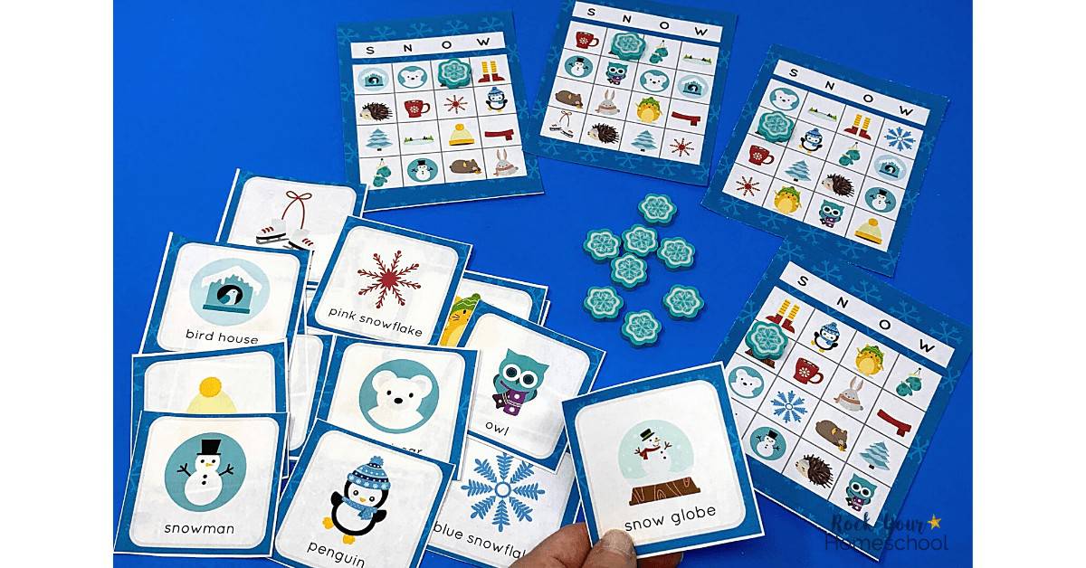 This bingo game with winter themes is an awesome way to enjoy fun this season.