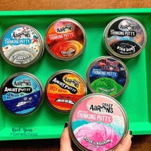 Crazy Aaron's Thinking Putty resources are super creative and fun homeschool tools.