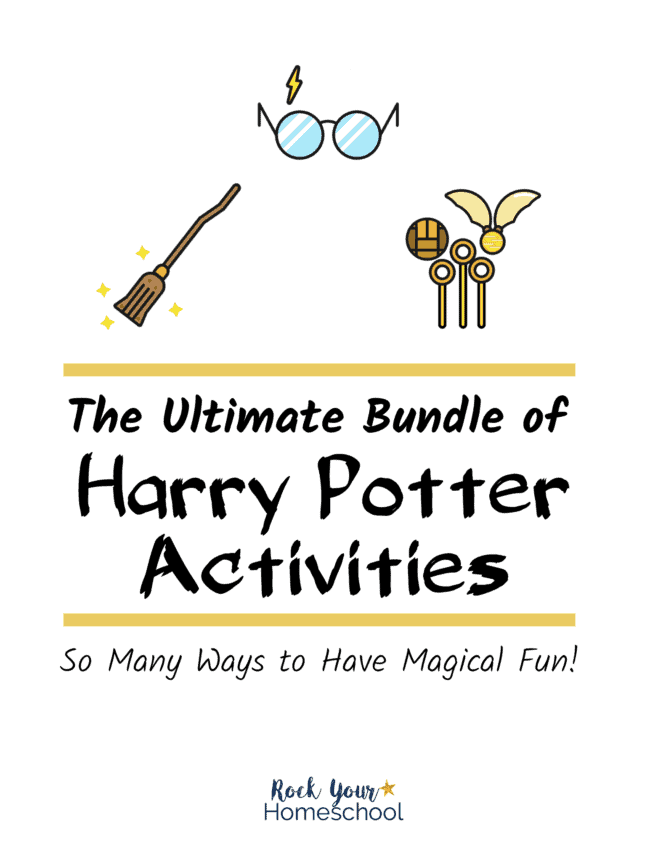This Ultimate Bundle of Harry Potter Activities is filled with amazing ways to enjoy magical fun with your kids.