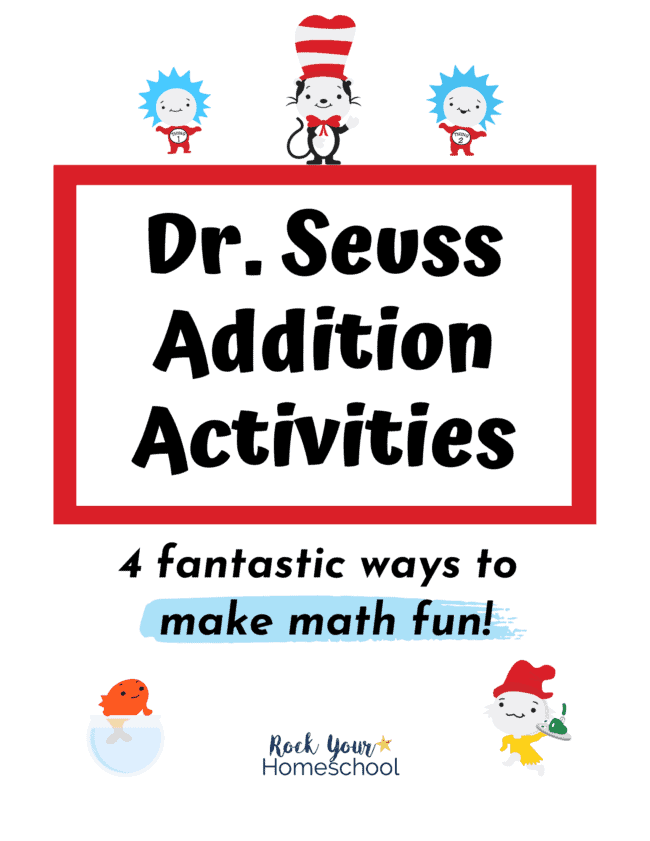 Dr. Seuss Addition activities pack cover