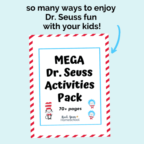 Grab this Mega Dr. Seuss Activities Pack to make it super easy & fun to enjoy Dr. Seuss fun with your kids.