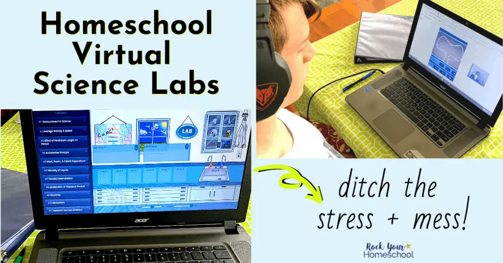 Check out this amazing way to take the stress and mess out of your homeschool science labs. College Prep Science is a fantastic way to provide your kids with quality virtual science labs and more!