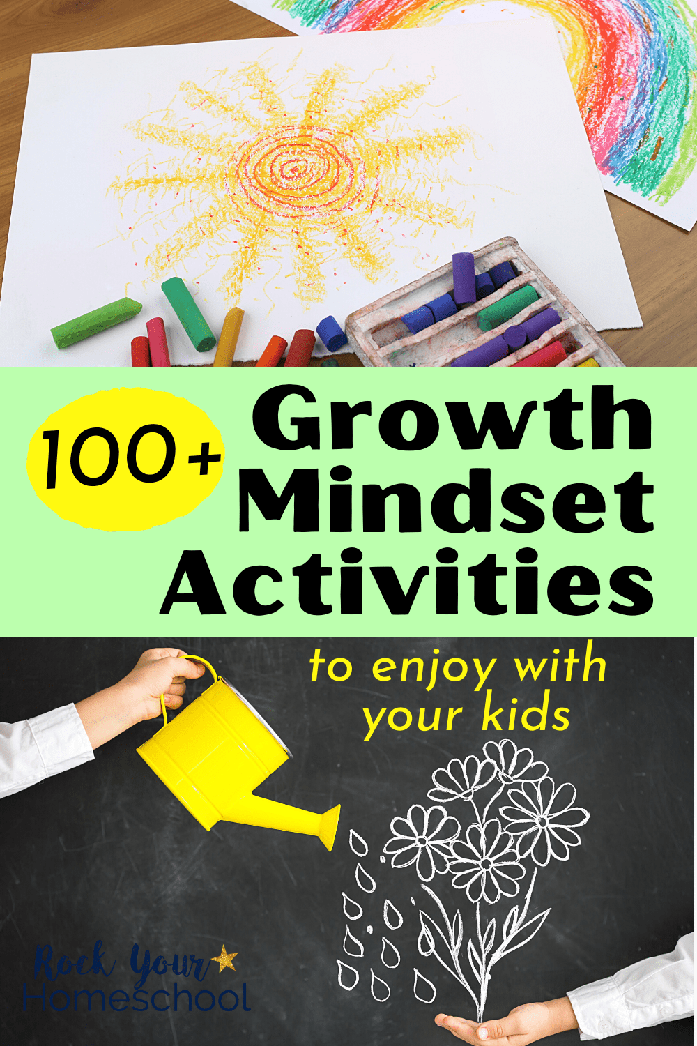 This list of 100+ growth mindset activities for kids is an amazing way to help your kids learn and grow.