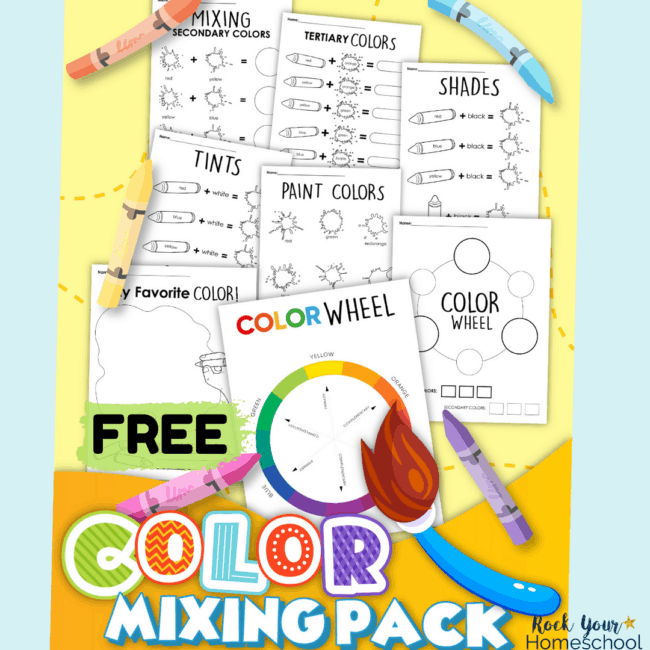 Free Color Mixing Activities for Kids to Enjoy Art Fun - Rock Your ...