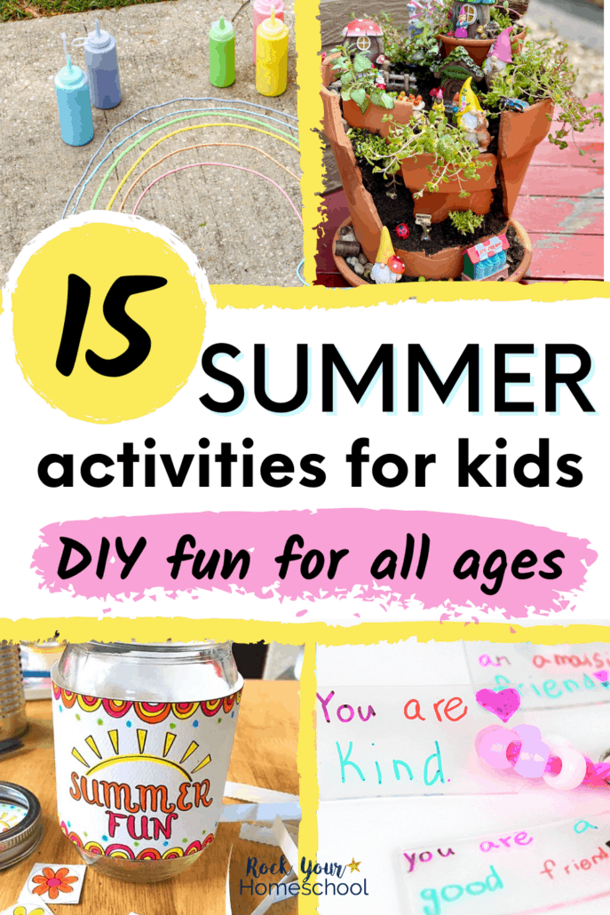 variety of summer activities for kids