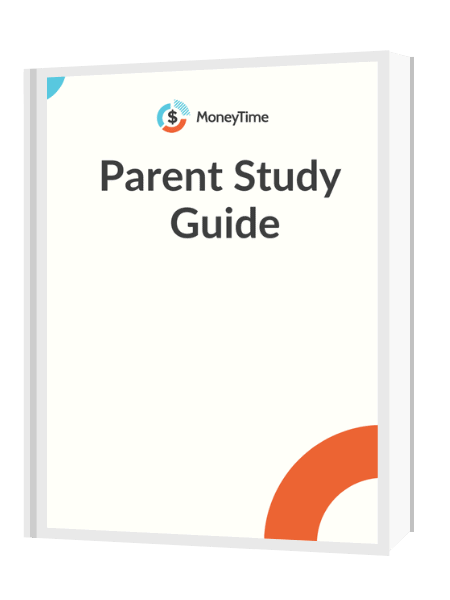 MoneyTime Parent Study Guide mock-up