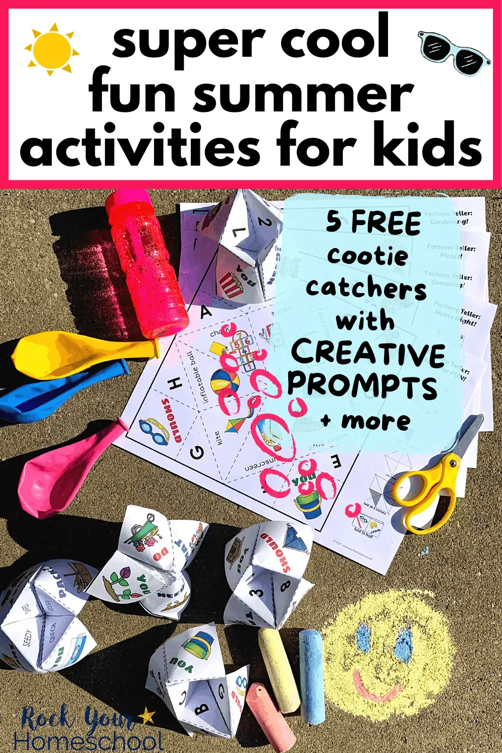 5 Free Cootie Catchers to Inspire Creative Fun Summer Activities for Kids