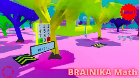 Brainika has fun math games for kids on Roblox.