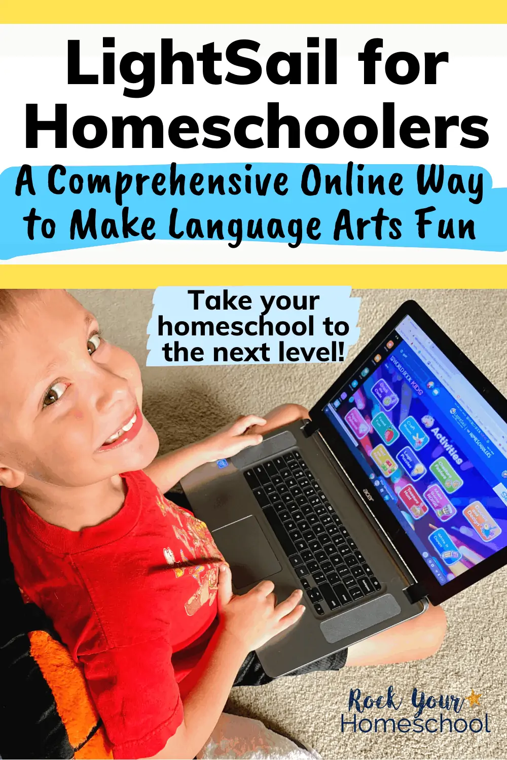 LightSail for Homeschoolers: A Comprehensive Online Way to Make Language Arts Fun