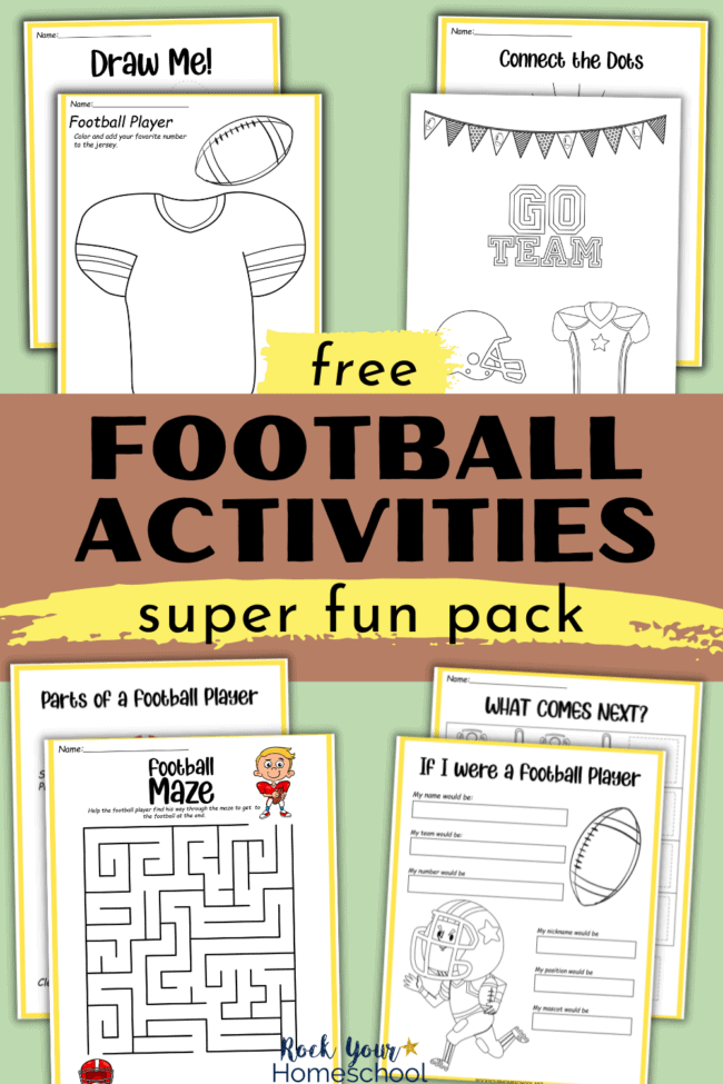 Free Printable Football Activities