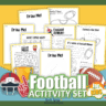Football Printables Pack of Coloring Pages &amp; Fun Activities (Free)