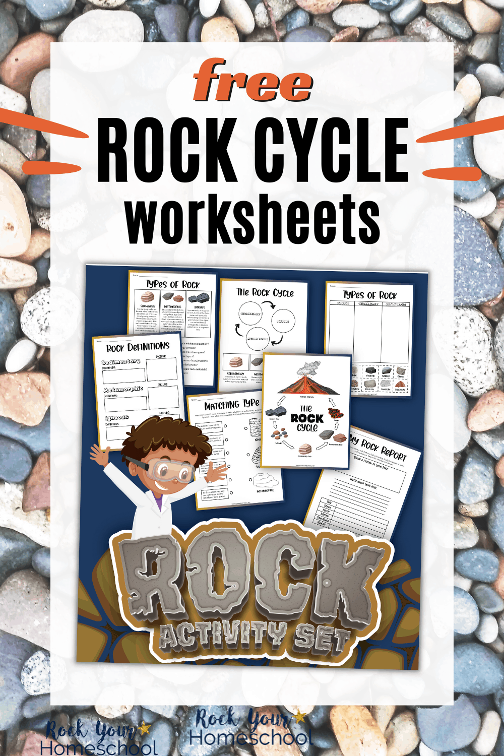 simple blank rock cycle diagram