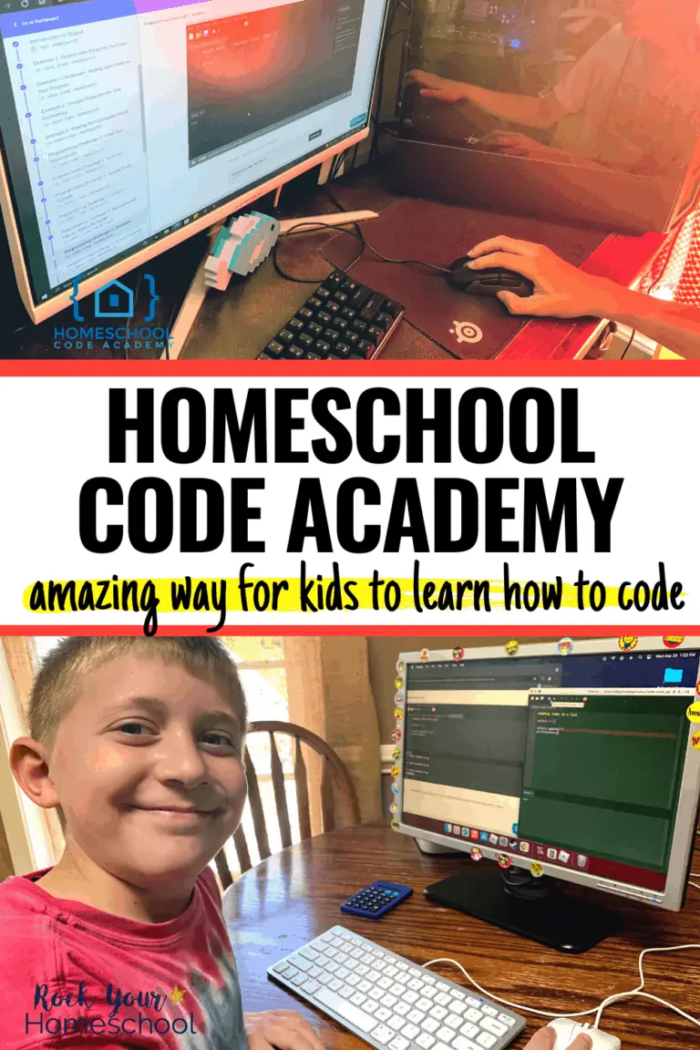 Tween boys using computers for coding lessons to feature how Homeschool Code Academy is a fantastic introduction to coding for kids