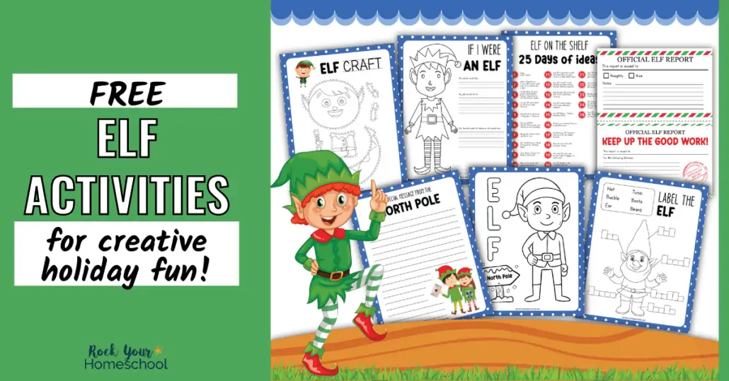 Take your Elf on the Shelf fun to the next level with this free pack of elf activities (plus printable list of 25 ideas!).