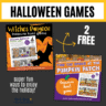 2 Free Printable Halloween Games for Interactive Holiday Fun for Kids