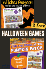 2 Free Printable Halloween Games for Interactive Holiday Fun for Kids