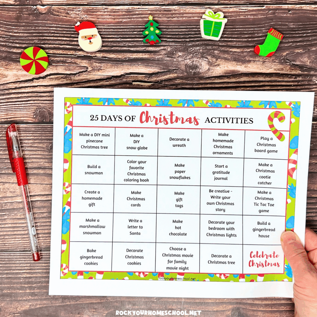 25+ Fun Christmas Activities for Kids (with Free Printable) - Rock Your ...