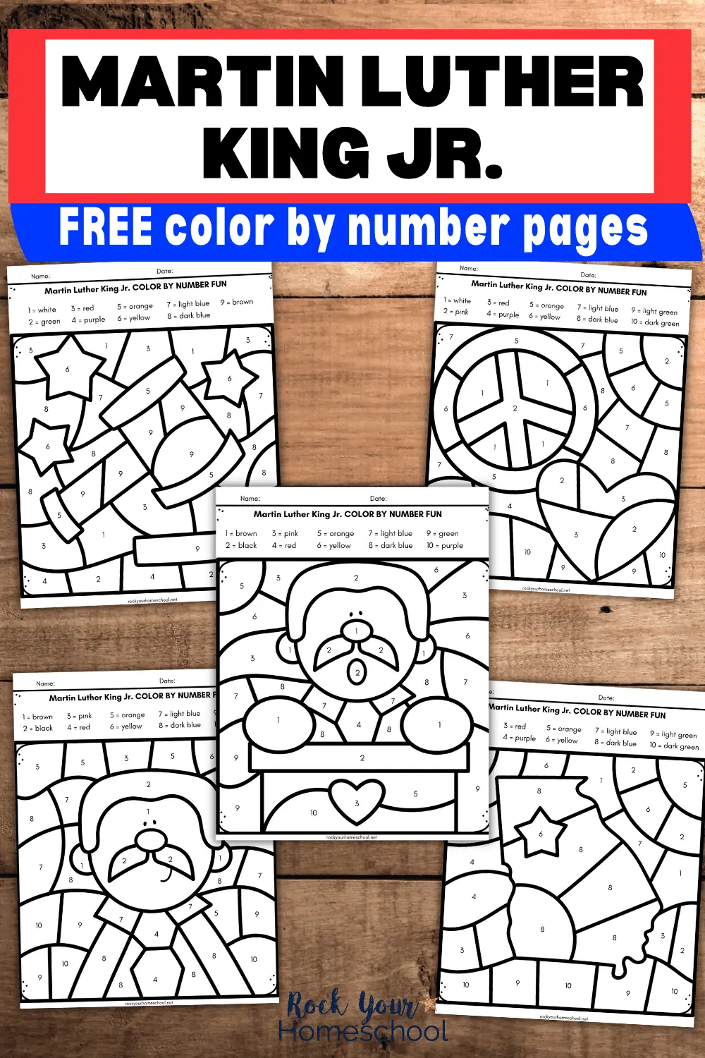 5 Free Martin Luther King Jr. Coloring Pages: Simple and Fun Activities