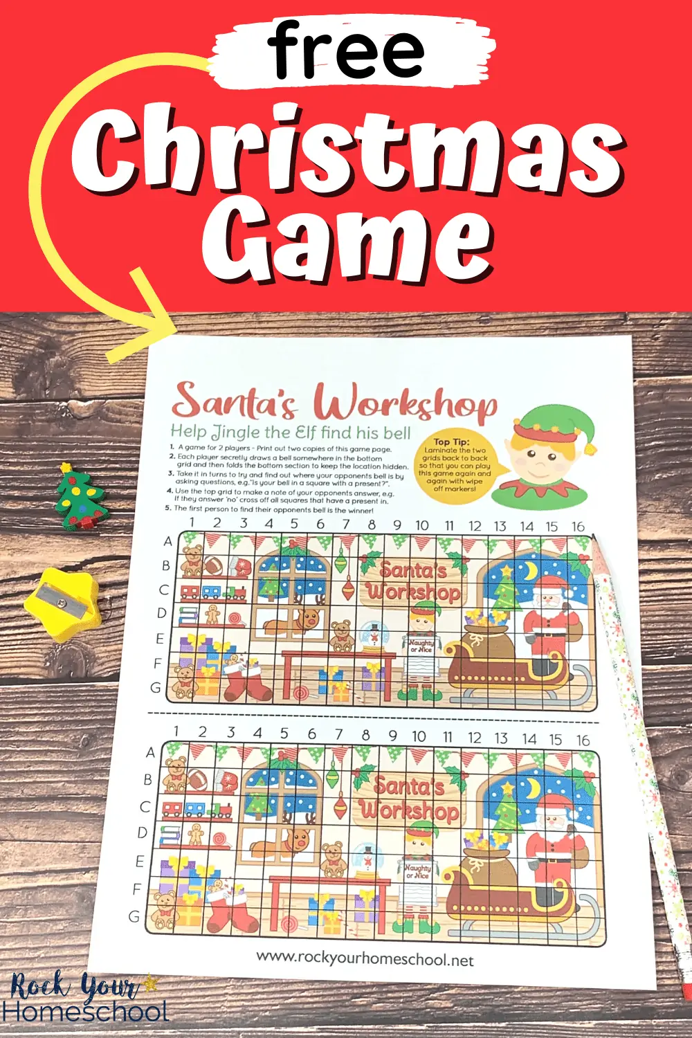 Free Printable Christmas Game for Interactive Holiday Fun for Kids