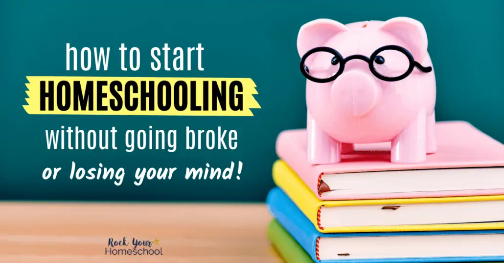 Get tips and tricks for how to start homeschooling without going broke or losing your mind. 