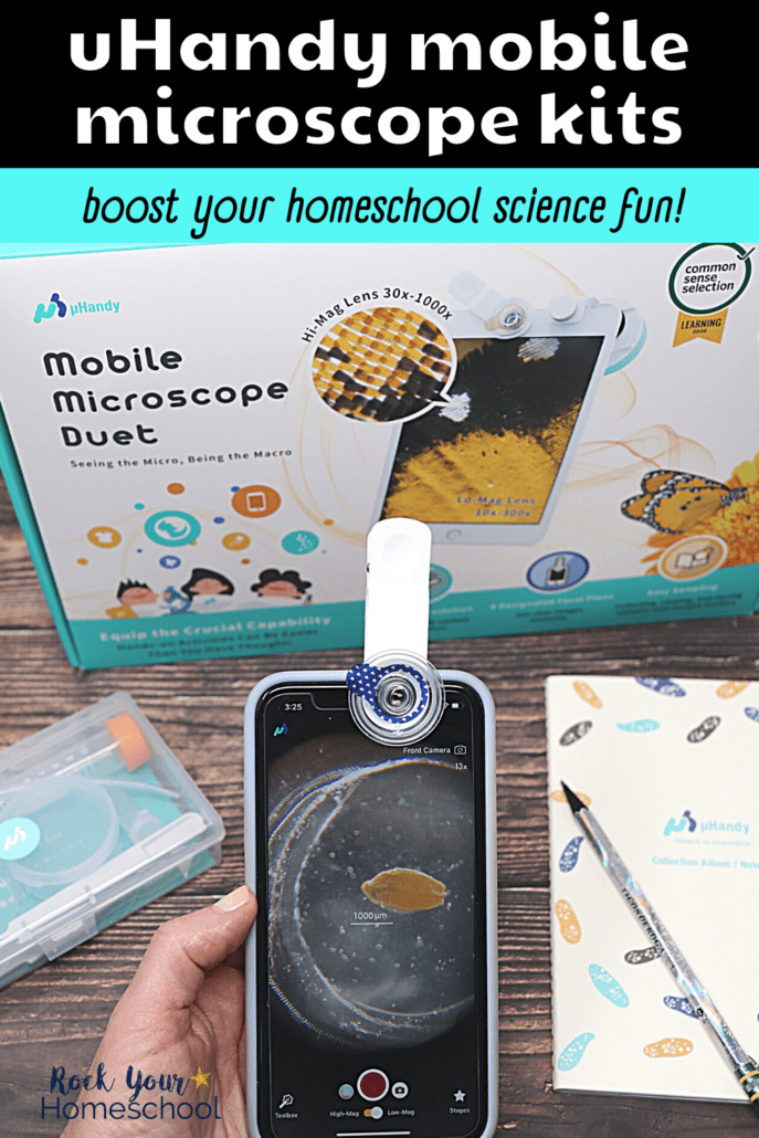 uHandy Mobile Microscope: A Smart Way to Boost Your Homeschool Science