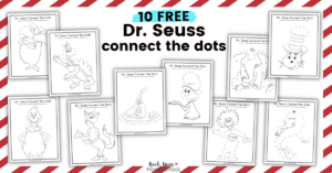 Dr. Seuss Connect The Dots for Fun with Kids (10 Free) - Rock Your ...