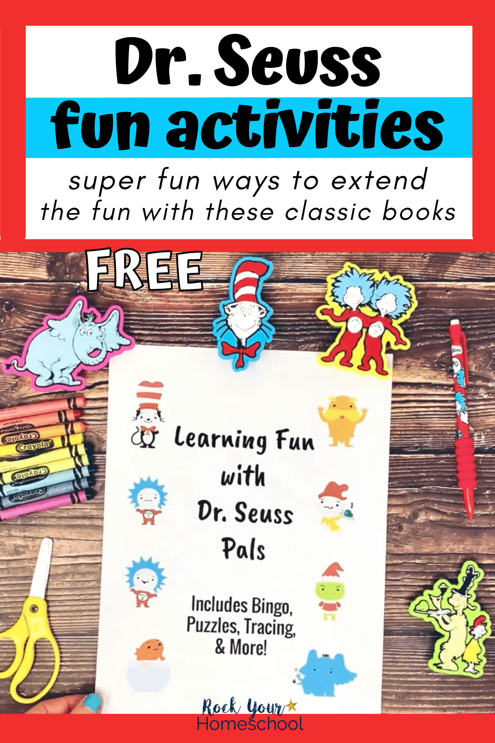 Free Dr. Seuss Activities Printable Pack for Learning Fun (Free)