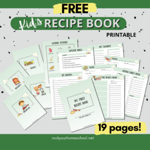 Recipe Journal Inspo + FREE Fruits & Veggies Printable