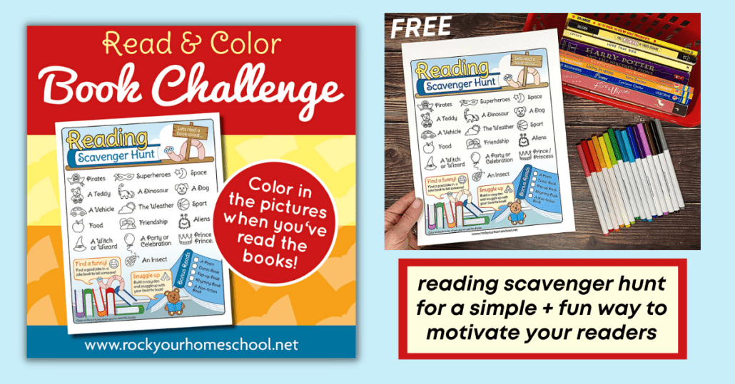 This free printable reading scavenger hunt is a remarkable way to motivate your kids to try different topics and themes as they get excited about reading.